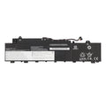 L19M3PF4 Replacement Laptop Battery for Lenovo IdeaPad, 11.55V 56.5Wh 4965mAh, Wide black battery with connector and barcode.
