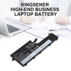 L19C6P72 Laptop Battery for Lenovo ThinkPad, 68Wh 5930mAh, showing internal unit and screw tabs