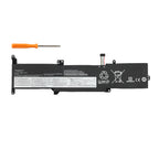 L19D3PF5 Laptop Battery for Lenovo IdeaPad, 11.34V 45Wh, showing the long black unit and white labels