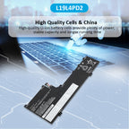 L19M4PD2 Laptop Battery For Lenovo IdeaPad Yoga S740-14IIL Series Notebook 5B10W67424 5B10U97772 L19L4PD2 5B10W67253 5B10U97773 | KingSener