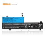 L19M3PD6 Laptop Battery for Lenovo IdeaPad, 11.52V 52.5Wh, showing internal unit and white text