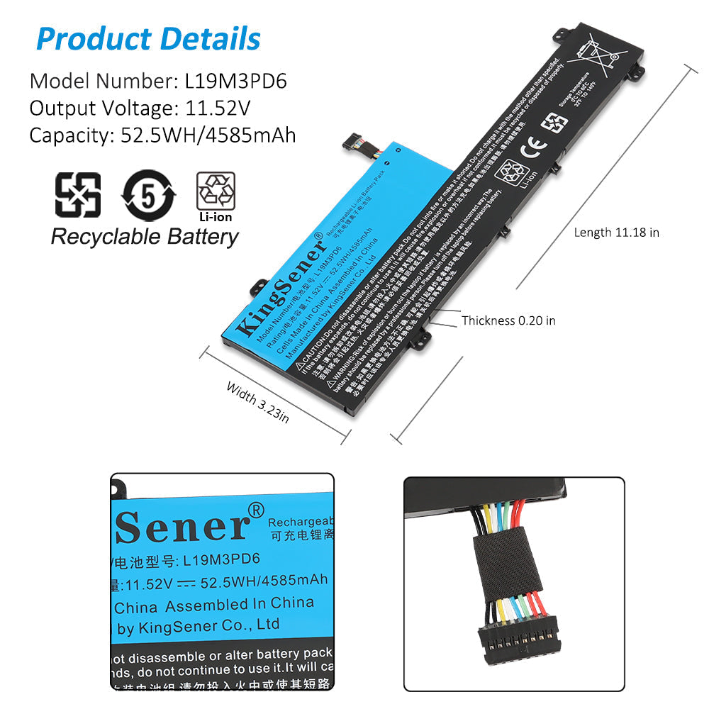 Lenovo-L19M3PD6-11.52V-52.5WH-Laptop-Battery