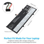 L21M4PE2 L21C4PE2 L21D4PE1 Laptop Battery for Lenovo Y9000X 2022 Yoga 6 13ALC7 Yoga 6-13ABR8 Series