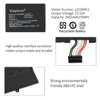 L21M4PE2 L21C4PE2 L21D4PE1 Laptop Battery for Lenovo Y9000X 2022 Yoga 6 13ALC7 Yoga 6-13ABR8 Series