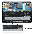 L21M4PE2 L21C4PE2 L21D4PE1 Laptop Battery for Lenovo Y9000X 2022 Yoga 6 13ALC7 Yoga 6-13ABR8 Series