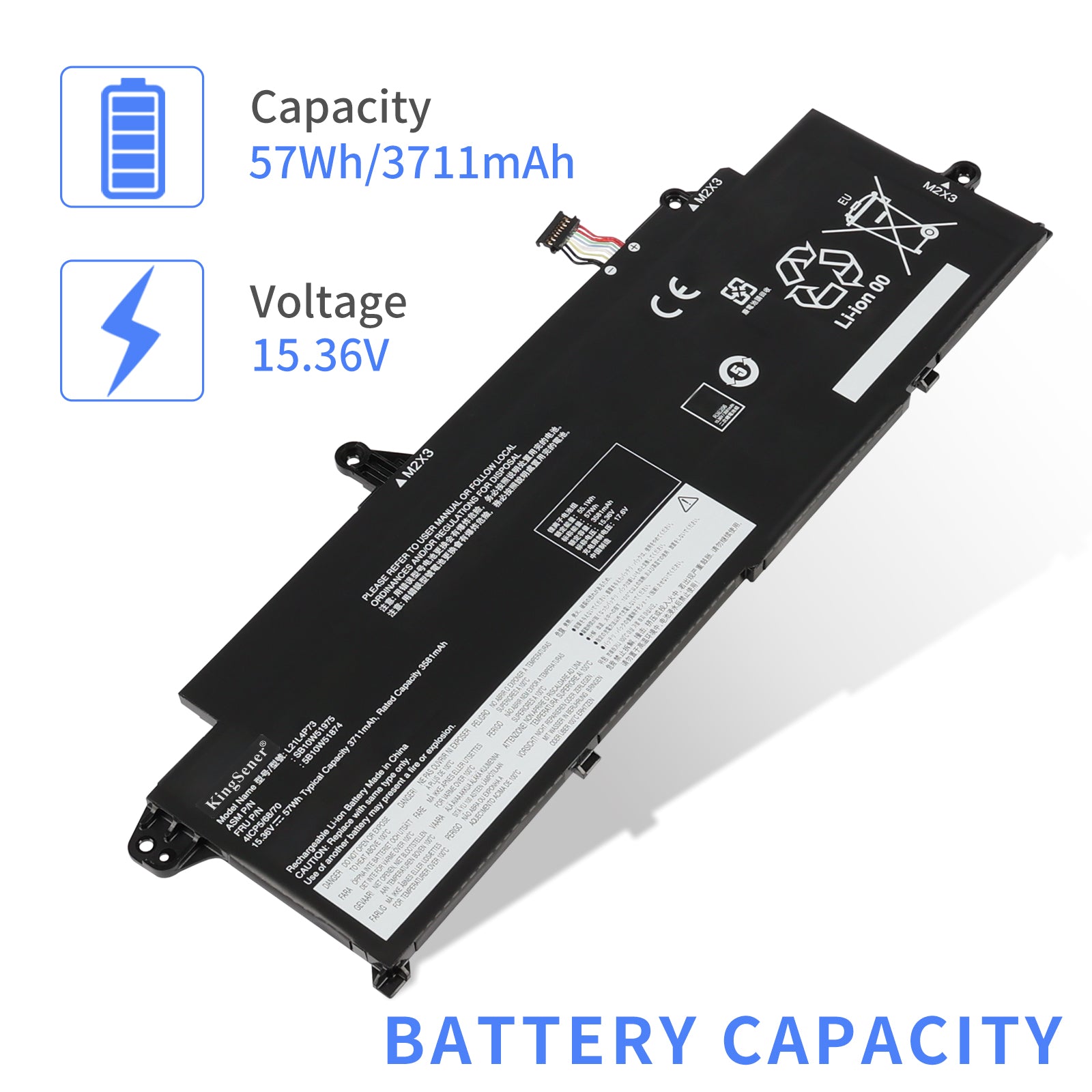 Lenovo-L21L4P73-15.36V-57Wh-Laptop-Battery