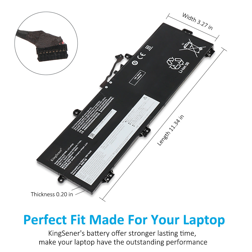 5B11J07490 L21L4PG5 Laptop Battery For Lenovo IdeaPad Gaming Chromebook 16 IdeaPad IP 5 Chrome 16IAU7 2ICP6/40/133-2