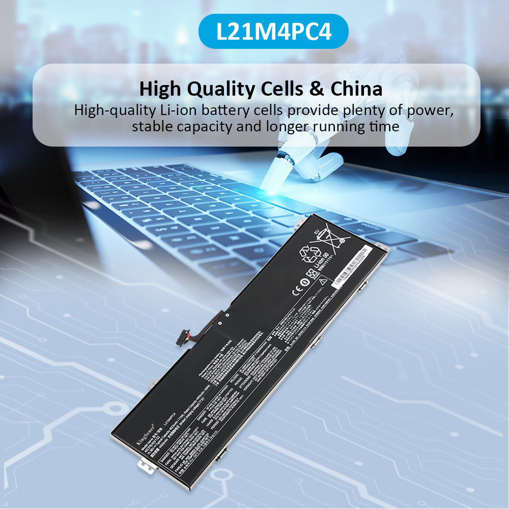L21M4PC4 SB11F36374 Laptop Battery For IdeaPad Gaming 3 16ARH7 16IAH7
