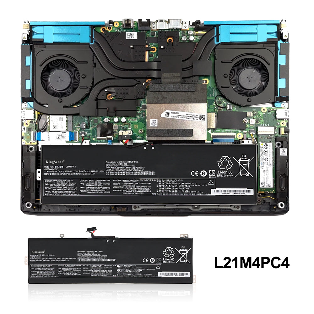 L21M4PC4 SB11F36374 Laptop Battery For IdeaPad Gaming 3 16ARH7 16IAH7