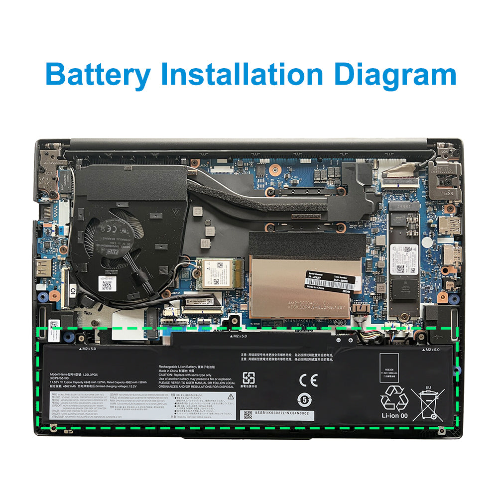 Lenovo-L22L3PG5-11.52V-57Wh-Laptop-Battery