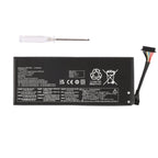 L23M2PK0 battery with screwdriver on white background showing 7.76V 82Wh specifications