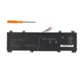 NC140BW1-2S1P Laptop Battery for Lenovo, 7.6V 31.92Wh, large flat internal battery with white label.