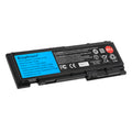 T430S laptop battery for Lenovo ThinkPad T420S T430S, 11.1V 44Wh, perspective view showing 6-cell design and connector pins