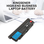 T440P notebook battery for Lenovo ThinkPad, 11.1V 100Wh, rear view showing cylindrical cell arrangement and specs