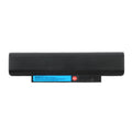 X121E high quality replacement battery for Lenovo ThinkPad E120 E130 E145, 11.1V 63Wh rechargeable Li-ion, front view showing technical labels and brand.