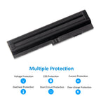X200 Laptop Battery for Lenovo ThinkPad, 10.8V 63Wh, showing blue label and red 47+ sticker