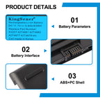 X220T battery product details, 11.1V 5.6Ah 63Wh parameters, gold pin interface connector, ABS PC shell for Lenovo ThinkPad