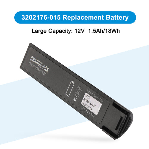 Lifepak-3202176-015-12V-1.5Ah-Medical-Battery