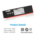 M290-13.2V-33Wh-Industrial-Battery