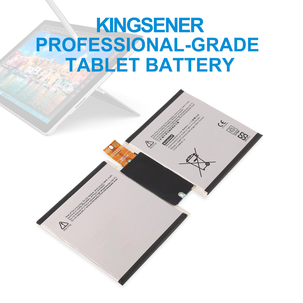KingSener G3HTA007H replacement tablet battery 3.78V 27.5Wh 7270mAh for Surface Pro 4/5