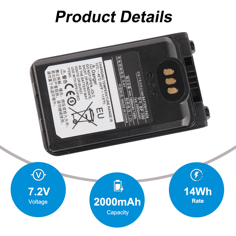 Motorola-BP-290-7.2V-14Wh-Radio-Battery