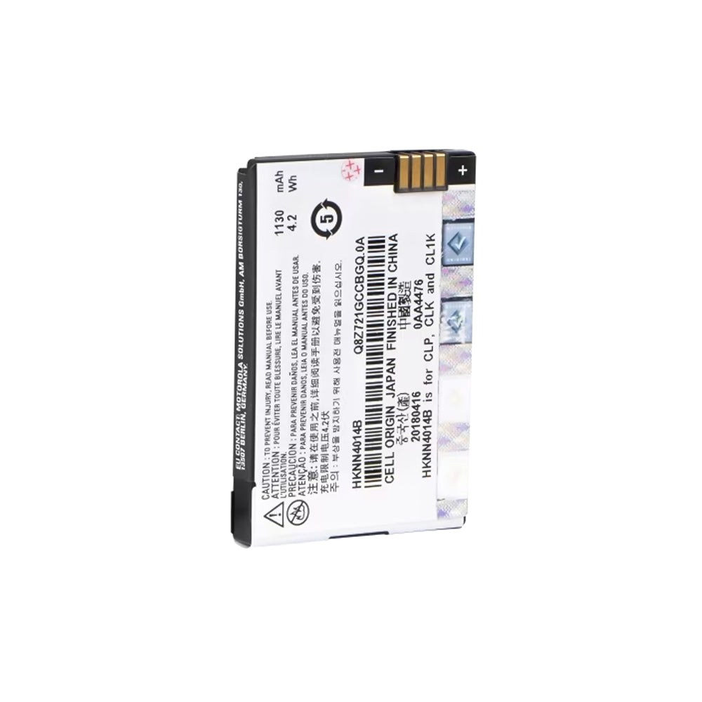 Bateria de substituição de íons de lítio para Motorola HKNN4014B CL08 CLK446 CLP107 CLP117 TLKRT72 1130mAh