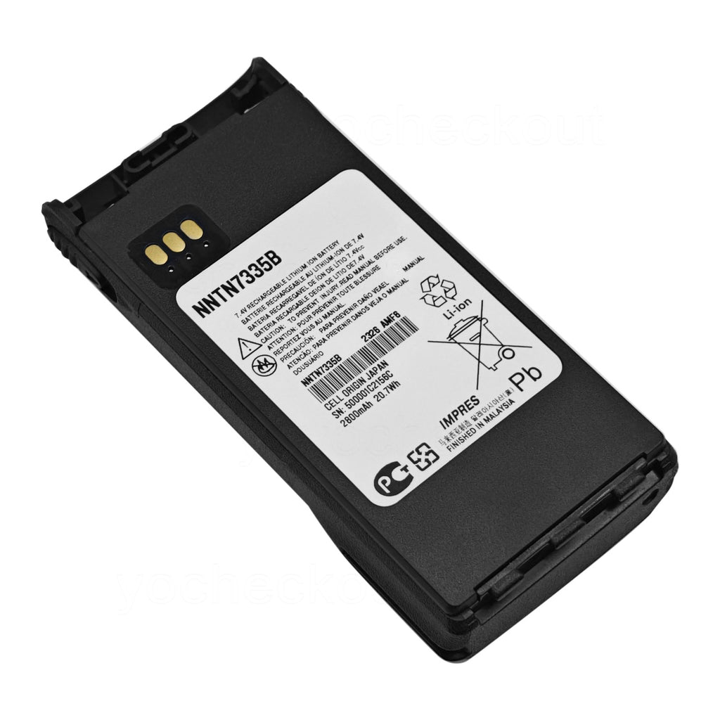 NNTN7335B Replacement Battery For Motorola XTS1500 XTS2500 Radios NNTN7554