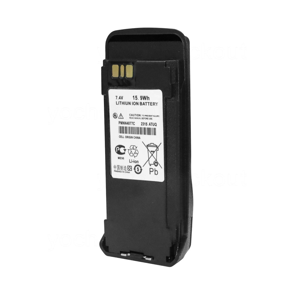 PMNN4077C Replacemen Battery For Motorola XPR6380 XPR6500 XPR6550 PMNN4066