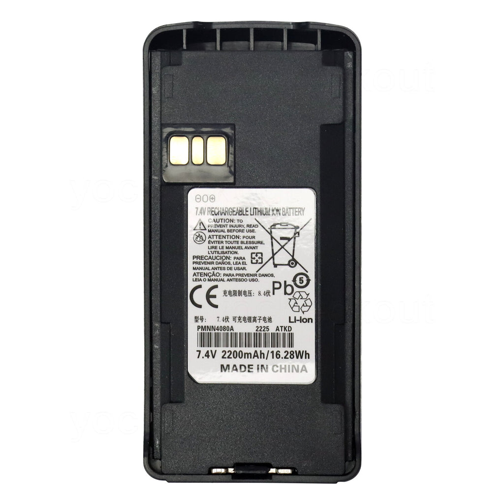 PMNN4080 Replacemen Battery For For Motorola CP185 CP476 CP477 EP350 P145 Radio