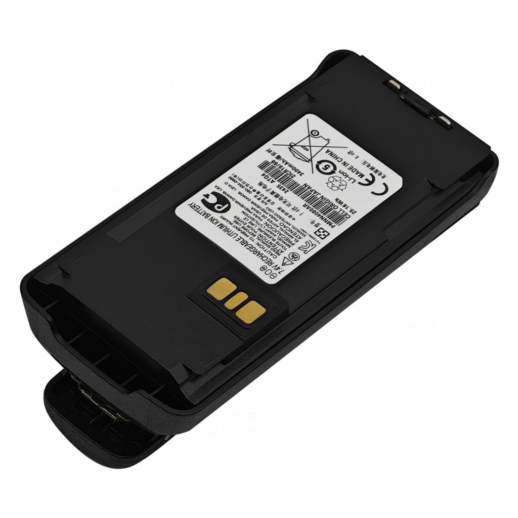 PMNN4080AR Replacement  Battery For Motorola CP185 P140 P100 EP350MX