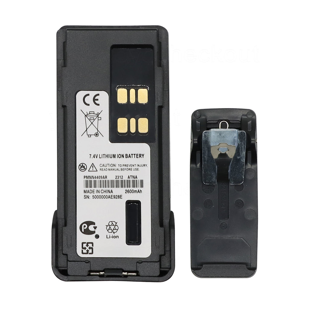 PMNN4409AR Replacement Battery For Motorola APX900 APX1000 APX2000 DP4400 DP4401 USB Charging