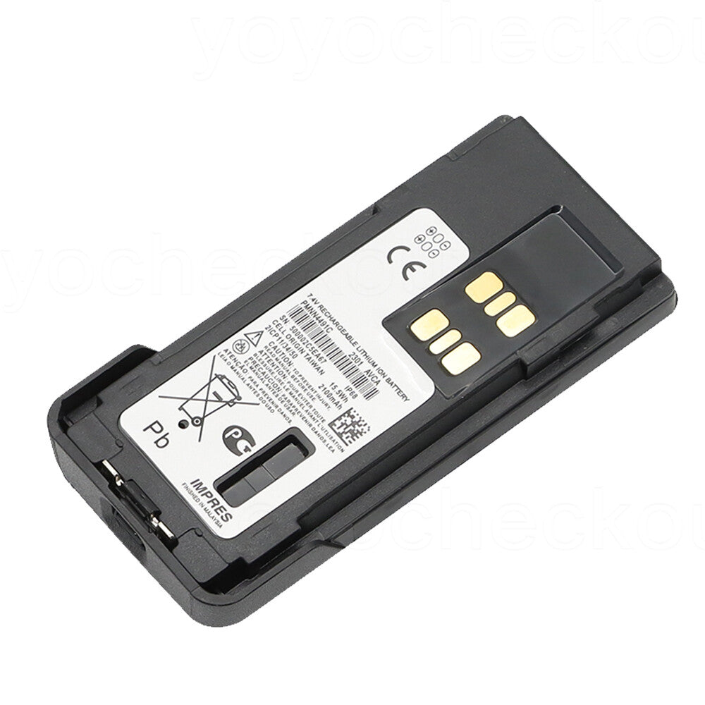 PMNN4491C Replacement Battery For Motorola DP4000 DP4400 DP4401NNTN8129AR PMNN4412A