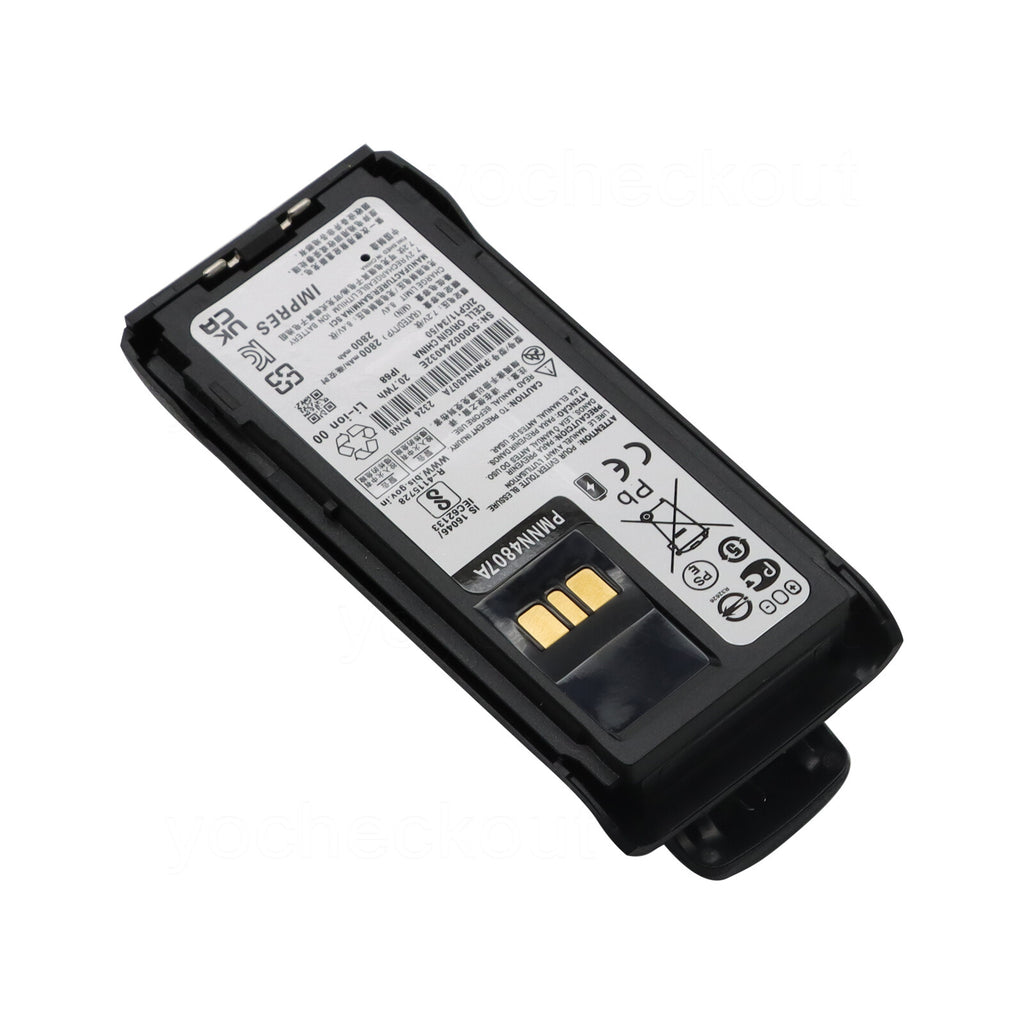 PMNN4807A Replaceme Battery For Motorola R7 Walkie Talkies PMNN4808A PMNN4809 PMNN4810A 2800mAh