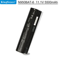 Batería KingSaneer M950BT-6 para portátil Hanii ZX7-CP5G, ZX7-CT5DA, ZX8-CT5DA, ZX8-SR5S1, TX7-CT5A1, TX8-CT5DH, TX8-CT7DC, GX9-CT5DC, GX9-CT7DC, DTX9-K5DA, TX9-K5DC