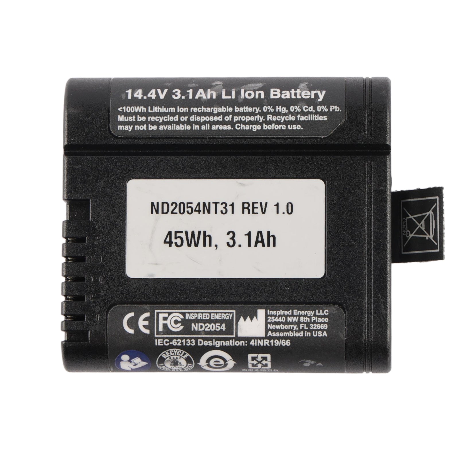 REF 026950 Replacement Battery For Natus Camino ICP Monitor 14.4V 3.1Ah