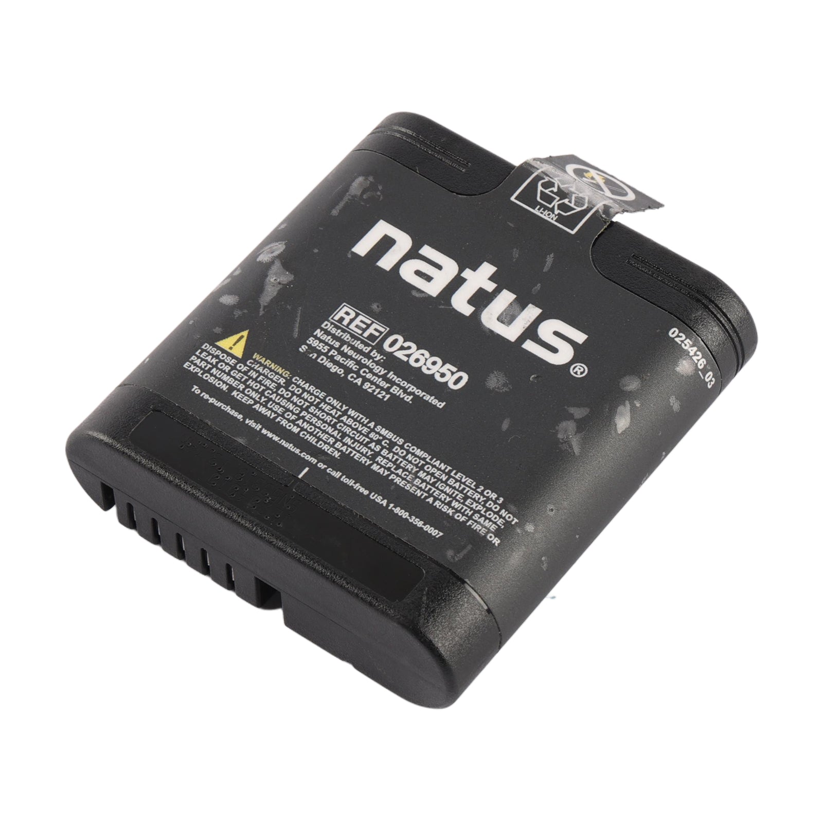 REF 026950 Replacement Battery For Natus Camino ICP Monitor 14.4V 3.1Ah