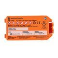 SB-310V replacement battery for Nihon Kohden Cardiolife AED-3100 AED-3150 AED-2100, 15V 3300mAh 49.5Wh LiMnO2, front view