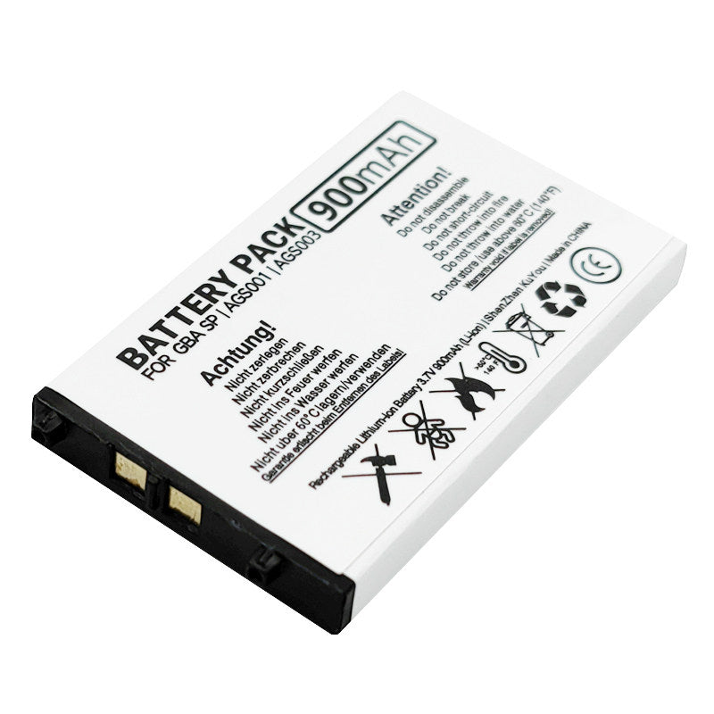Nintendo GBA SP AGS-003 Battery Replacement for Game Boy Advance SP AGS-001 AGS-101
