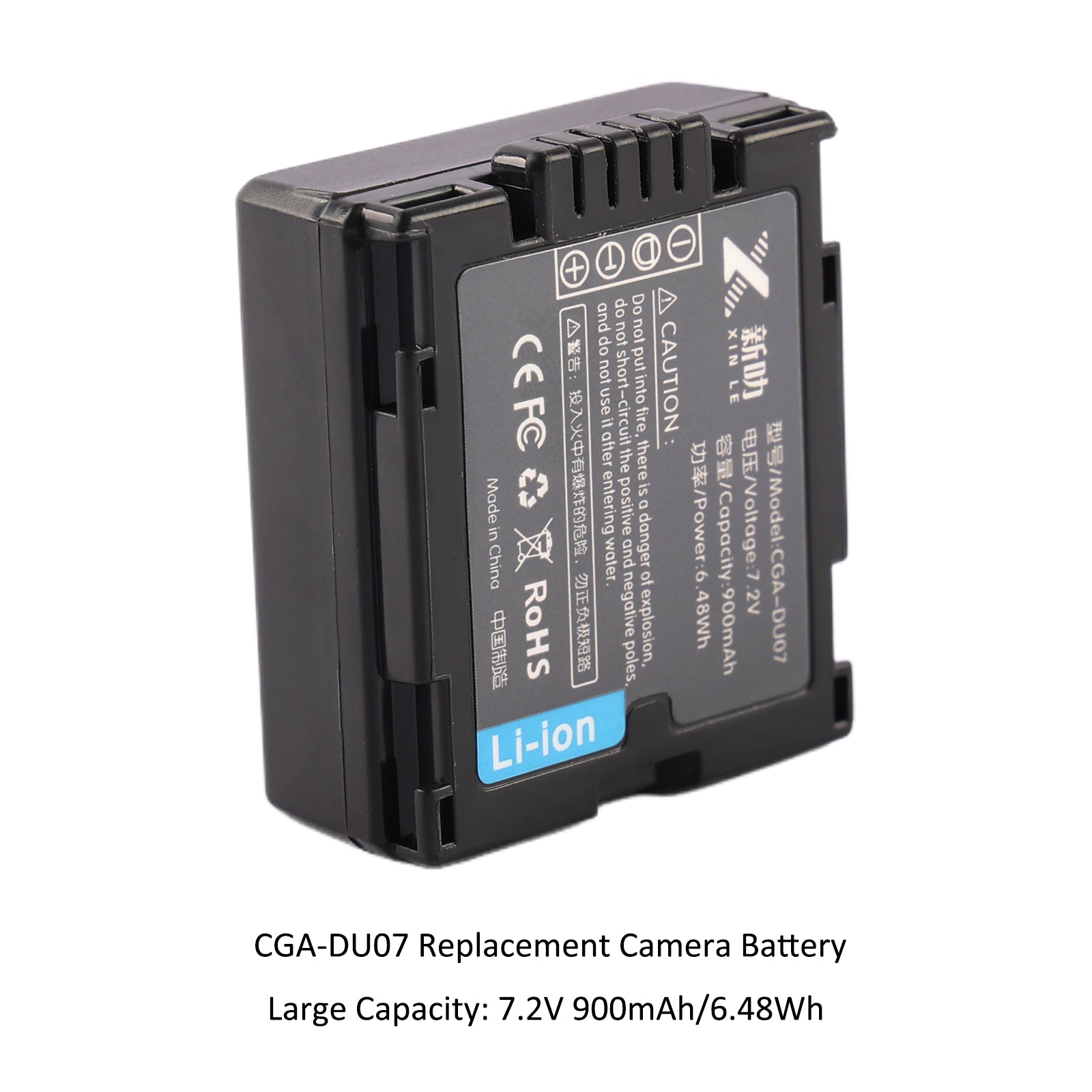 Panasonic-CGA-DU07-7.2V-6.48Wh-Camera-Battery