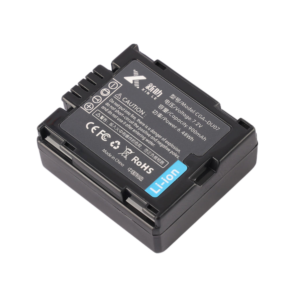 Panasonic-CGA-DU07-7.2V-6.48Wh-Camera-Battery