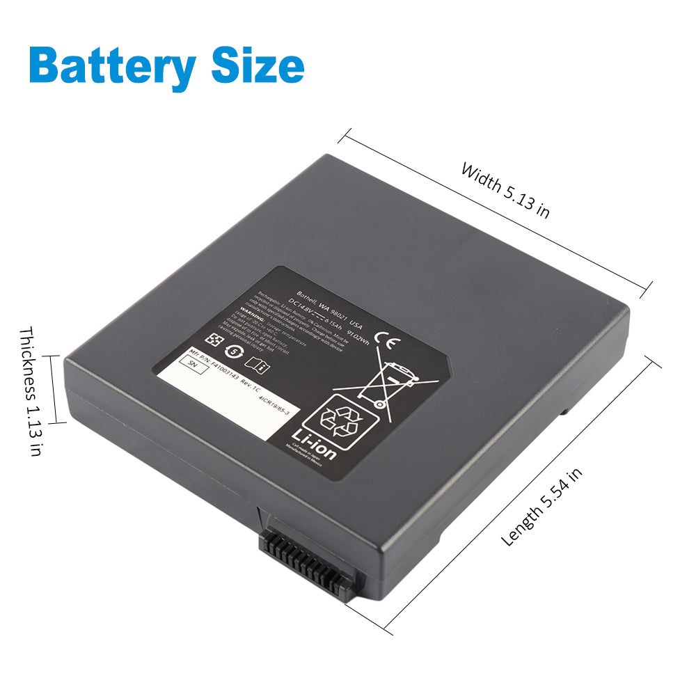 F41003143 Replacement Battery For Philips Ultrasound CX30 CX50 Echographe CX50 - Battery Size