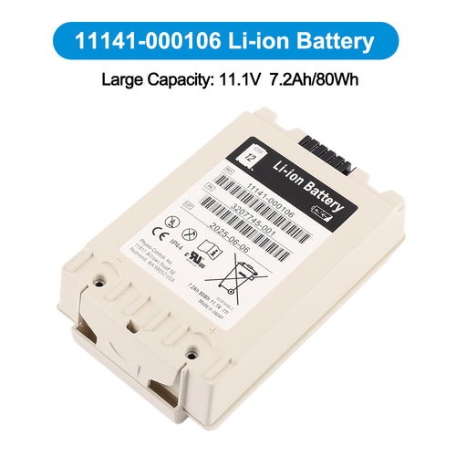 Physio-11141-000106-11.1V-80Wh-Medical-Battery