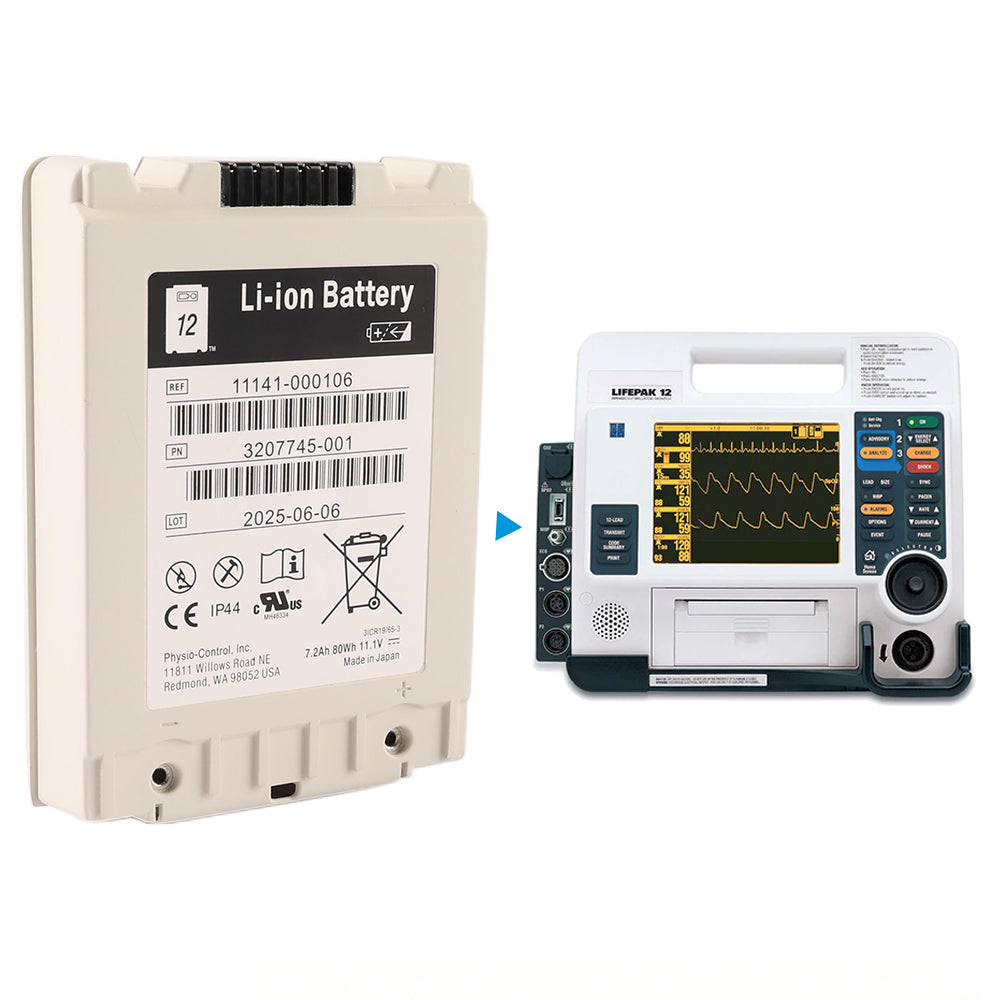 Physio-11141-000106-11.1V-80Wh-Medical-Battery