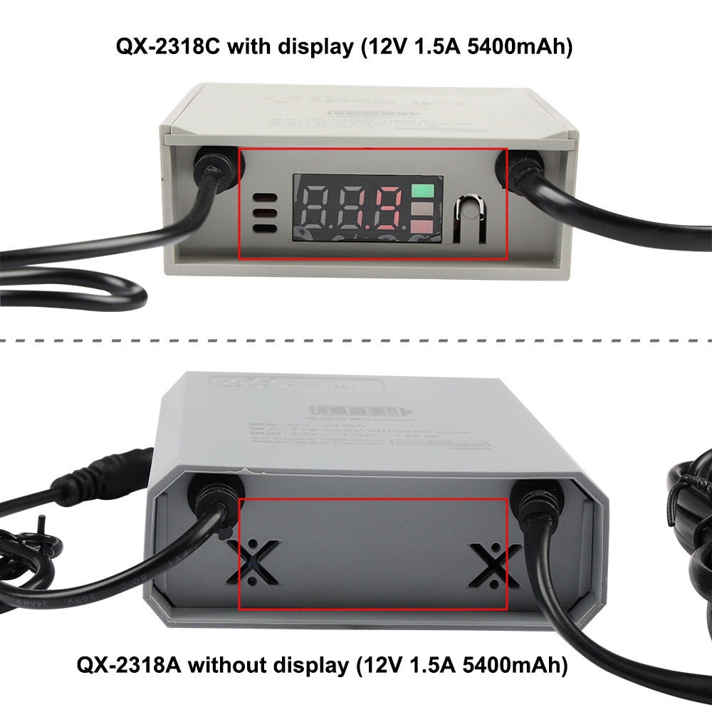 QX-2318C-12V-1.5A-5400mAh