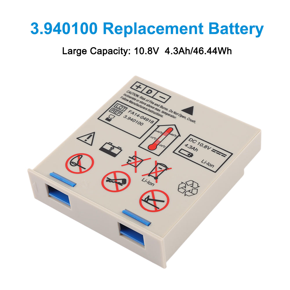 REF 3.940100-10.8V-46.44WH-Medical-Battery