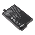 RRC2020 battery full specification label showing 11.25V 8850mAh 99.6Wh high-capacity Li-ion, SMBus compliant charging requirement, CE and safety certification marks