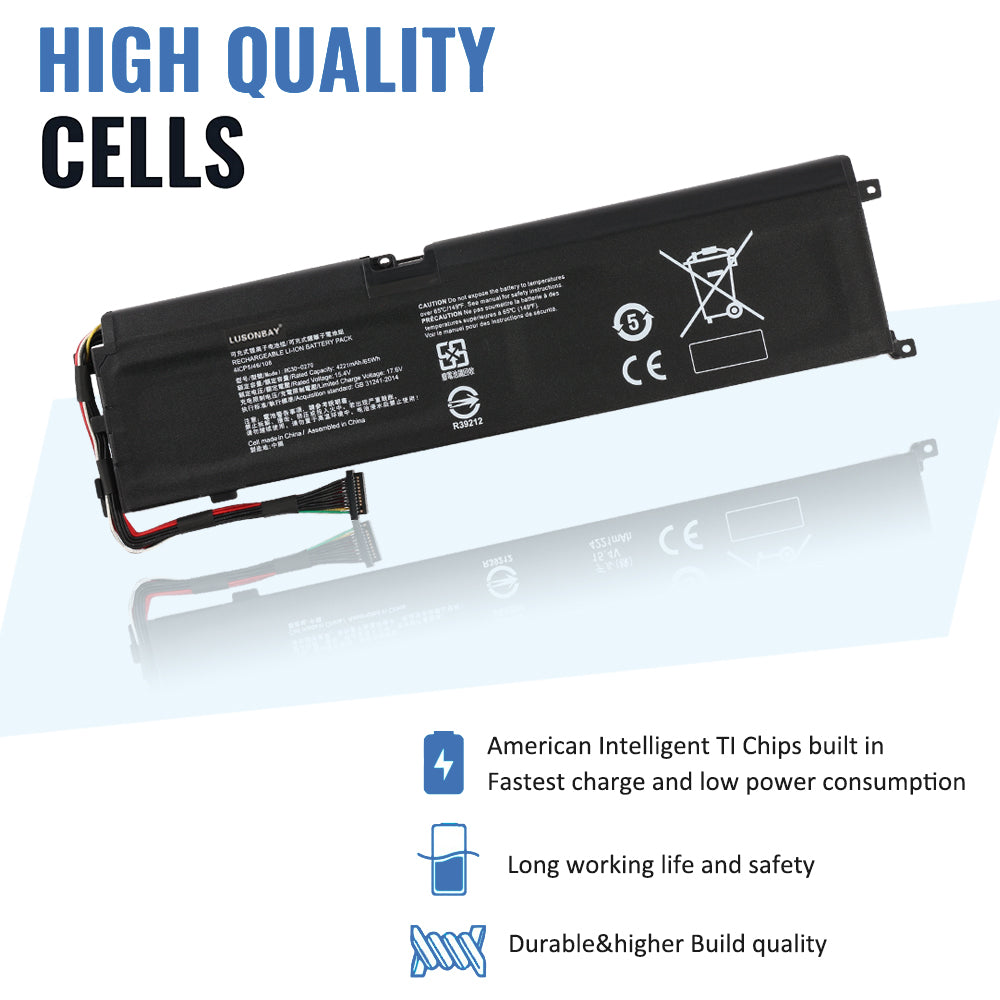 LUSONBAY RC30-0270 Laptop Battery For Razer Blade 15 Base Stealth 2018 Series - High Quality Cells