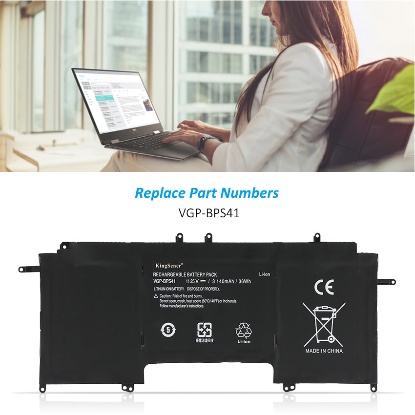 SONY-VGP-BPS41-3140mAh-Laptop-battery
