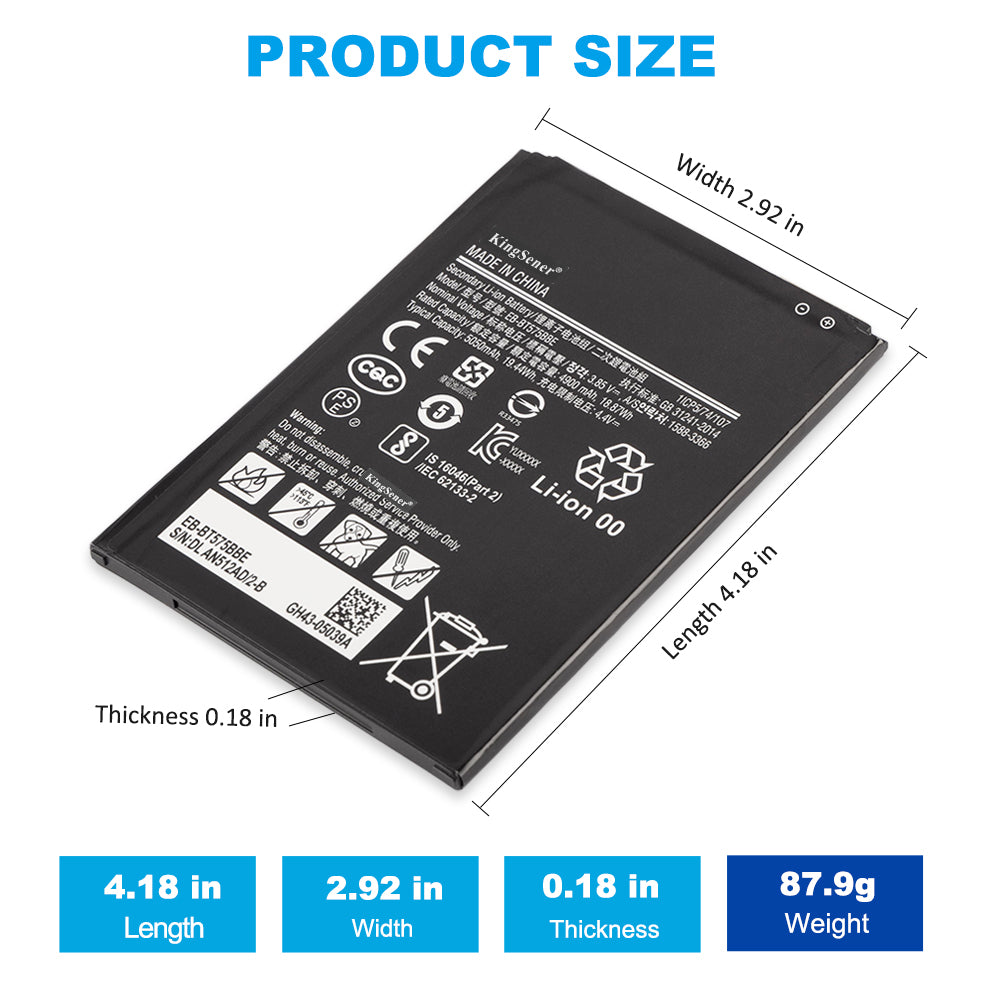 Samsung-EB-BT575BBE-3.85V-18.87WH-Tablet-Battery