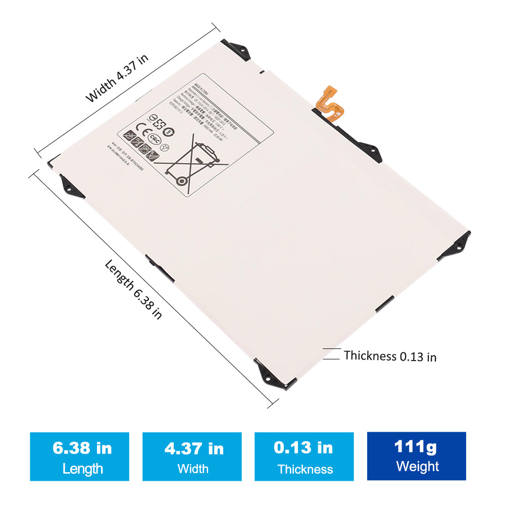 Samsung-EB-BT825ABE-3.8V-22.80Wh-Tablet-Battery